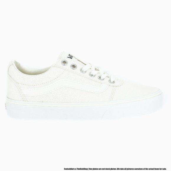 vans ward glitter rainbow